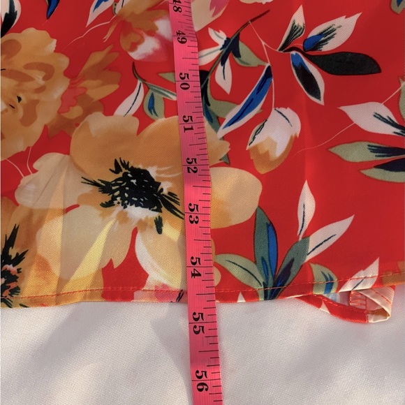FINAL SALE!! NWT Sam Edelman Hibiscus Floral Trapeze Maxi Dress, Small! - Picture 10 of 10